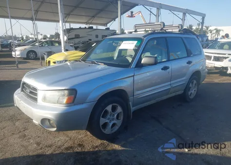 2004 Subaru Forester 2.5Xs из США, поврежденный, VIN JF1SG65614H717525
